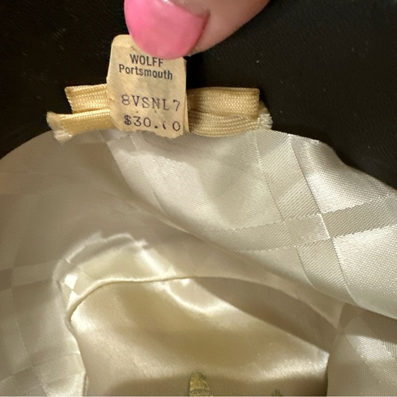 VTG Mens "Stetson" Fedora (The Sovereign) Tan Braided Band size 7 Jazz Hat - Picture 10 of 13